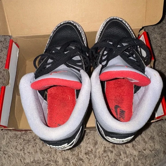 Nike Black and Gray Men's Shoes - Picture 4 of 5